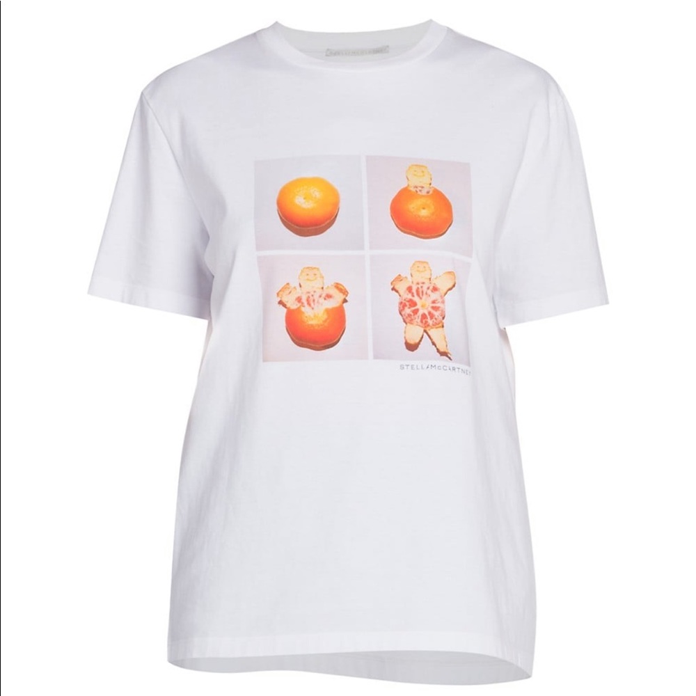 Stella McCartney tangerine shirt